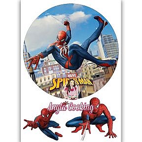 Imagine Comestibila " SpiderMan / Omul Paianjen12 " - Anyta Cooking - Anyta Cooking