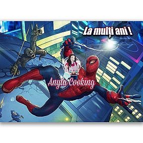 Imagine Comestibila " SpiderMan / Omul Paianjen19 " - Anyta Cooking - Anyta Cooking