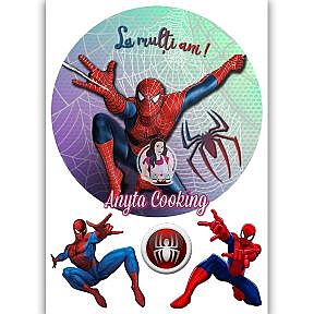 Imagine Comestibila " SpiderMan / Omul Paianjen7 " - Anyta Cooking - Anyta Cooking