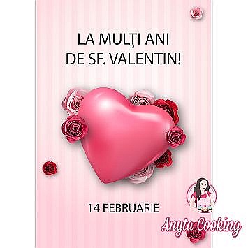 Imagine Comestibila " Valentines Day 16 " - Anyta Cooking - Anyta Cooking