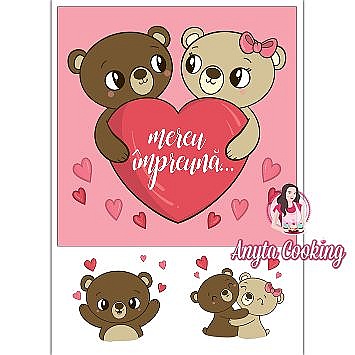 Imagine Comestibila " Valentines Day 18 " - Anyta Cooking - Anyta Cooking