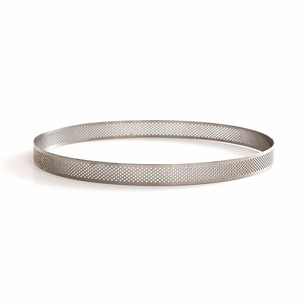 Inel de tort perforat otel inoxidabil - 20 Cm - Decora - Anyta Cooking