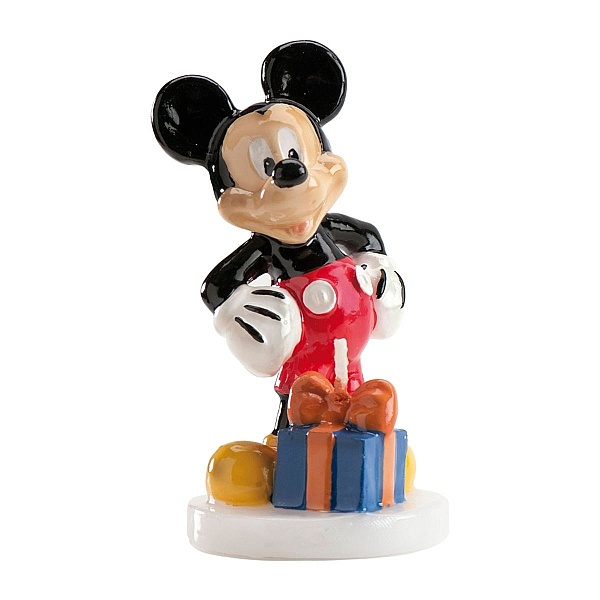 Lum&acirc;nare pentru zi de naștere Mickey Mouse 3D, 8CM-Dekora - Anyta Cooking