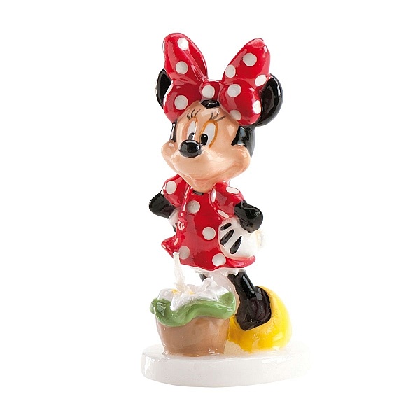 Lum&acirc;nare pentru zi de naștere MINNIE 3D, 8CM-Dekora - Anyta Cooking