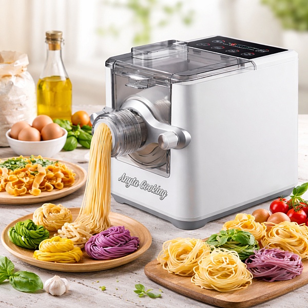 Mașină automată de făcut paste PastaPro, 300W, 8 forme &ndash; Anyta Cooking