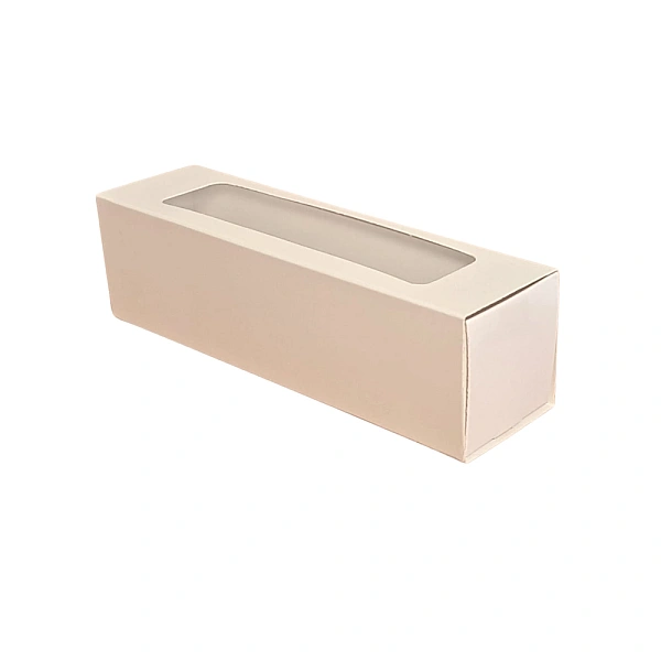 Cutie pentru macarons / fursecuri ALBA - 5x26x5 cm - Anyta Cooking