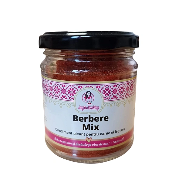 Mix Berbere - Condiment Picant pentru carne si legume - 80g - Anyta Cooking
