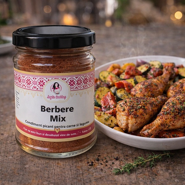 Mix Berbere - Condiment Picant pentru carne si legume - 80g - Anyta Cooking