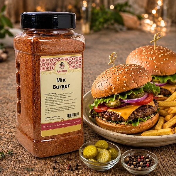 Mix de condimente pentru Burger 100% natural - 700g - Anyta Cooking