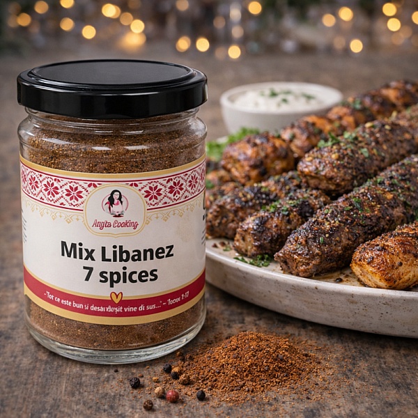 Mix Libanez 7 aroma 100% naturale - 70g - Anyta Cooking