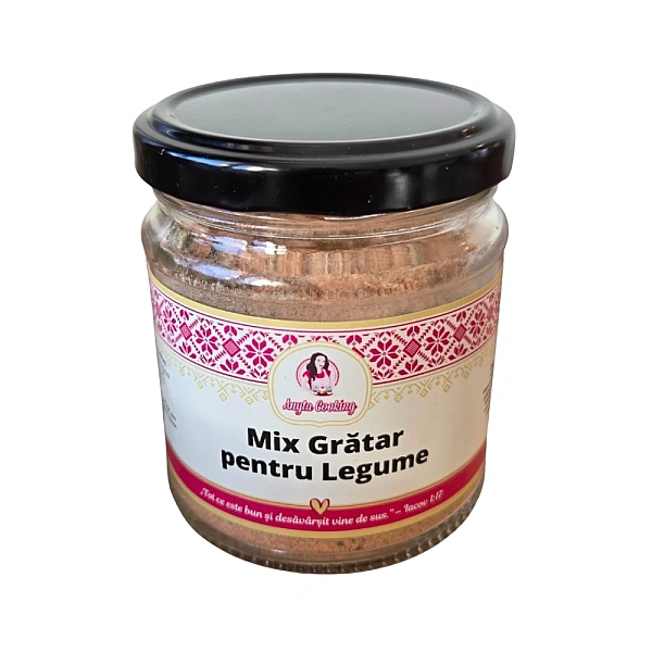Mix pentru legume la grătar 90g &ndash; Mix de condimente PREMIUM &ndash; 100% Natural - Anyta Cooking