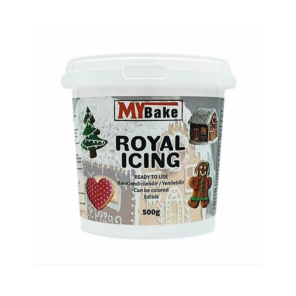 Mix Pudra Royal Icing Gata de Utilizat - 500 gr - Dr Gusto - Anyta Cooking