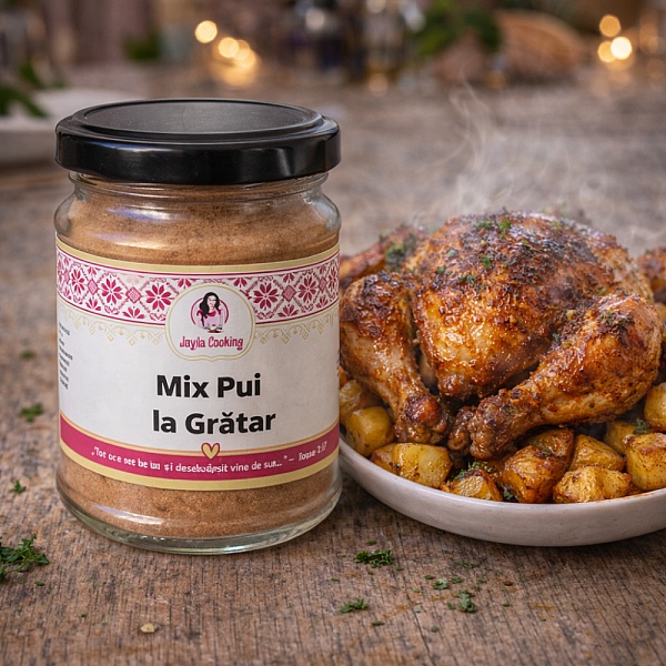 Mix de condimente PREMIUM &ndash; Pui la Gratar 100g - 100% Natural - Anyta Cooking