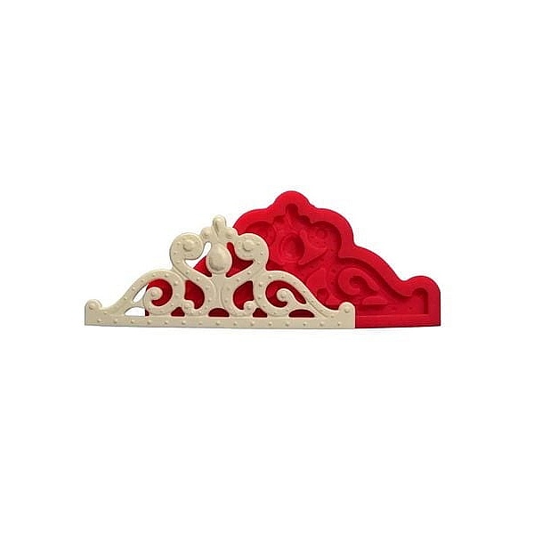 Mulaj din silicon - Coroana de Printesa &ndash; 8 x 20 cm - Cesil - Anyta Cooking	