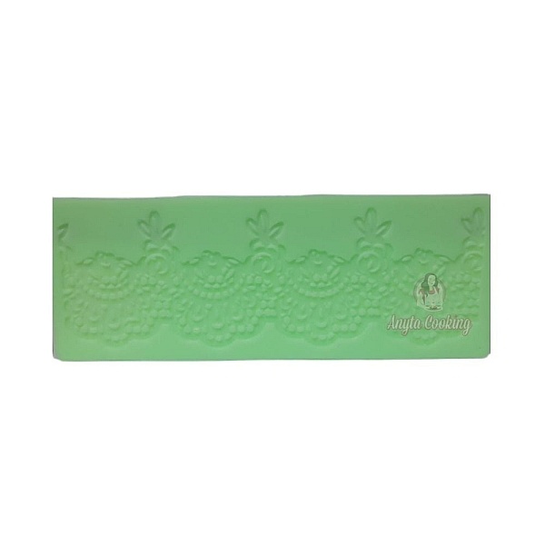 Mulaj din silicon - Dantela - 5 x 19 cm - Anyta Cooking