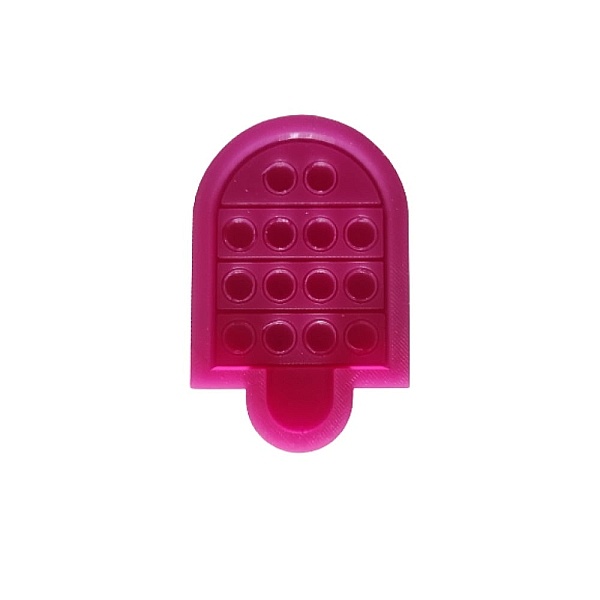 Mulaj din silicon - Inghetata model Pop It &ndash; 8 x 5 cm - Cesil - Anyta Cooking	