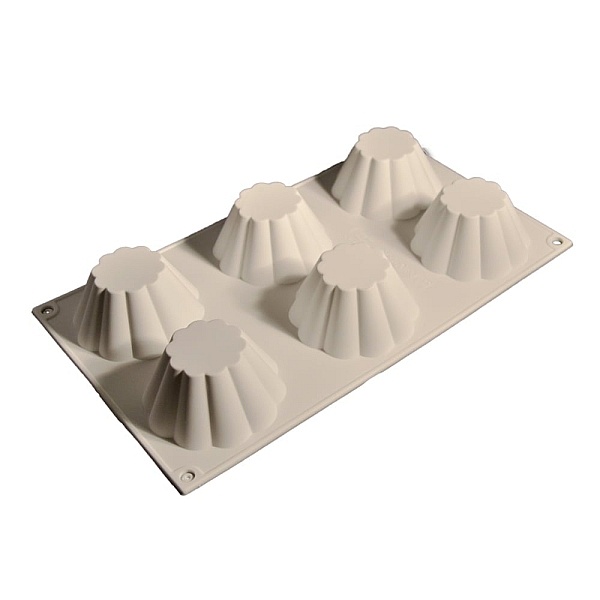 Mulaj din silicon - Mini Pandoro / Savarina / Briose - Cesil - Anyta Cooking