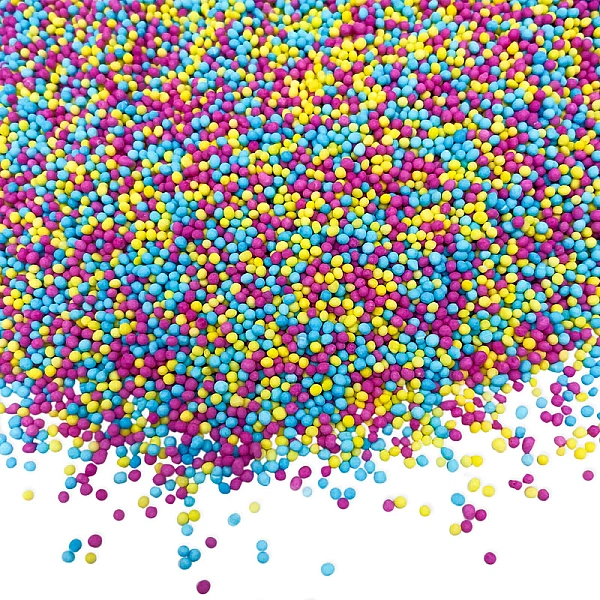 Decoratiuni zahar (sprinkles) - Mix Culori - Neon Lights Simplicity - 90g - Happy Sprinkles