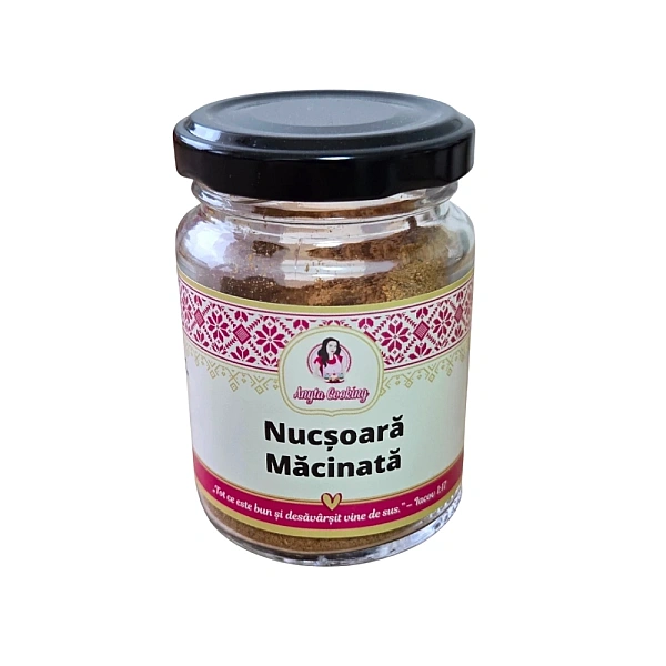Nucșoară măcinată 30g &ndash; Condiment aromat pentru deserturi, sosuri și băuturi &ndash; Anyta Cooking