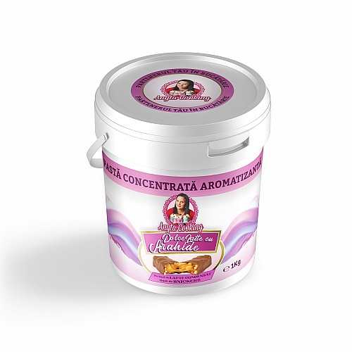 Pastă Concentrată Aromatizantă &ndash; DOLCE LATTE (SNIKERS) - 1 kg - Anyta Cooking