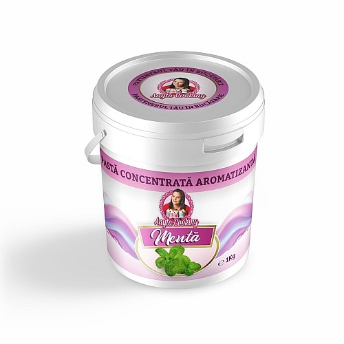 Pastă Concentrată Aromatizantă &ndash; MENTA - 1 kg - Anyta Cooking