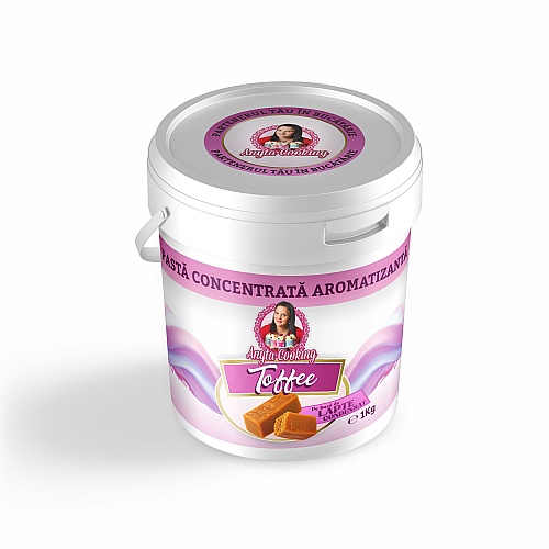 Pastă Concentrată Aromatizantă &ndash; TOFFE - 1 kg - Anyta Cooking