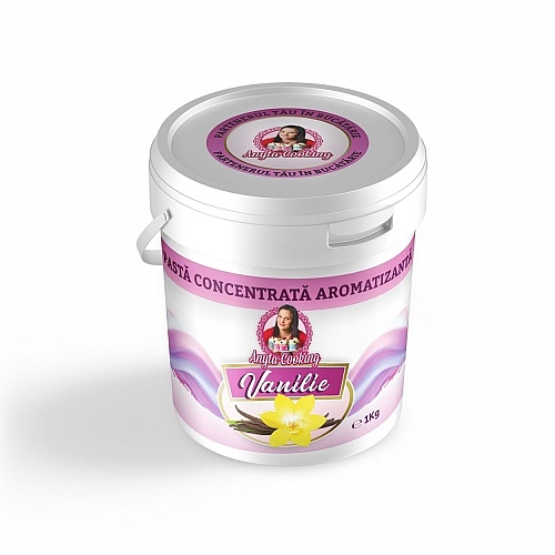 Pastă Concentrată Aromatizantă &ndash; VANILIE - 1 kg - Anyta Cooking