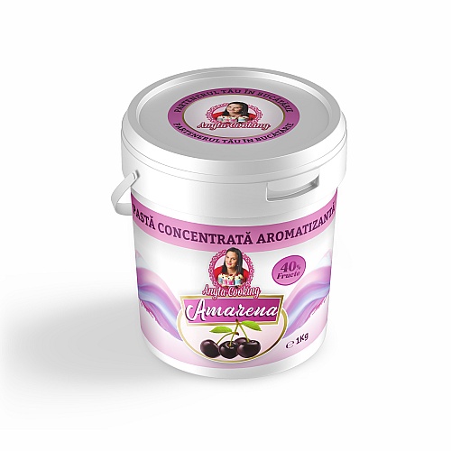 Pastă Concentrată Aromatizanta cu 40% Fruct &ndash; AMARENA - 1 kg - Anyta Cooking