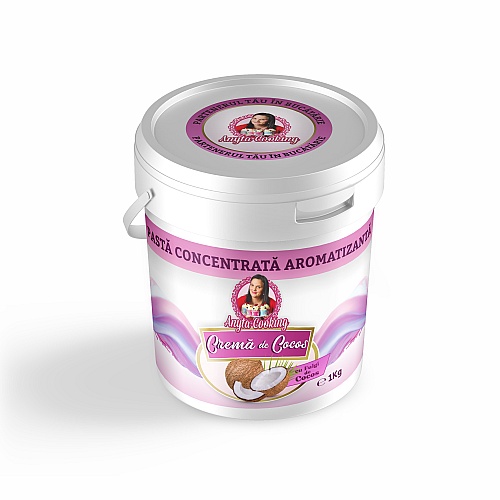 Pastă Concentrată Aromatizanta cu 40% Fruct &ndash; COCOS - 1 kg - Anyta Cooking