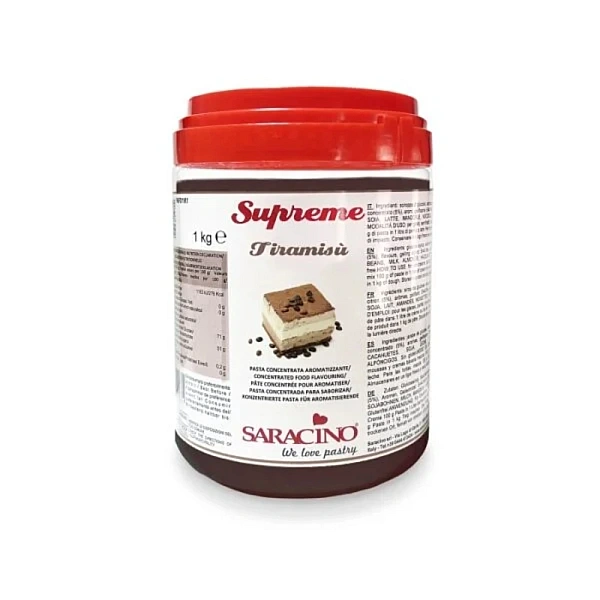 Pasta aromatizanta concentrata - Tiramisu - 1kg - Saracino