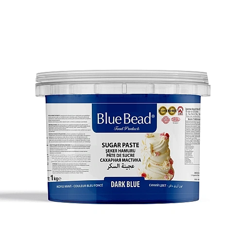Pasta de Zahar &ndash; ALBASTRU INCHIS - 1 kg - Blue Bead - Anyta Cooking 