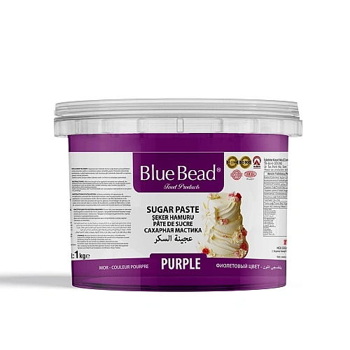 Pasta de Zahar &ndash; MOV - 1 kg - Blue Bead - Anyta Cooking 