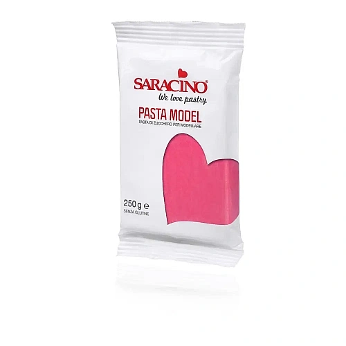 Pasta de Zahar Modelatoare - Fuchsia - 250 gr - Saracino - Anyta Cooking 