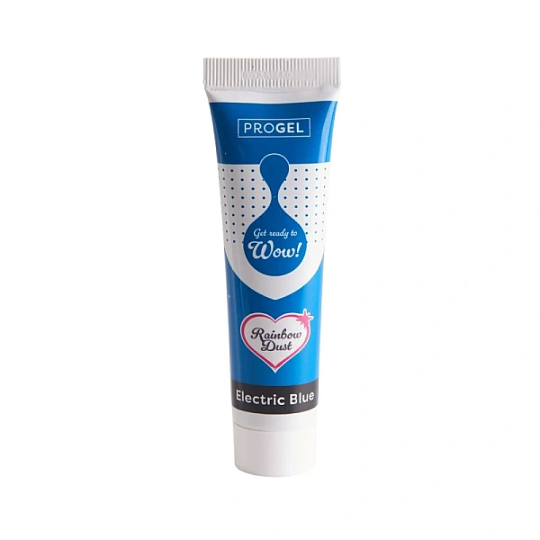 Colorant Alimentar Concentrat Gel - ALBASTRU ELECTRIC &ndash; 25 GR - Rainbow Dust