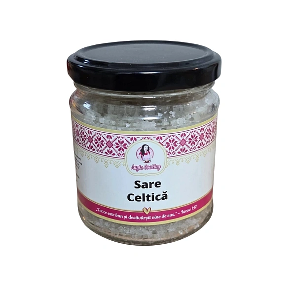 Sare celtică gourmet 180g &ndash; Anyta Cooking
