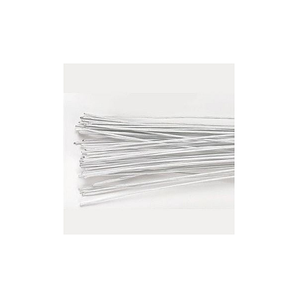 Sarme Flori Albe - 50 fire - 30 gauge - 0.25 mm grosime-Culpitt