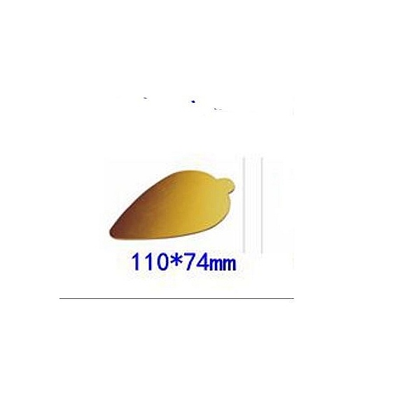 Set 100 buc Monoportii aurii - Anyta Cooking - Frunza110*74mm
