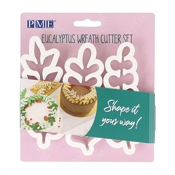 Set 3 buc Decupatoare din plastic-EUCALIPT-PME