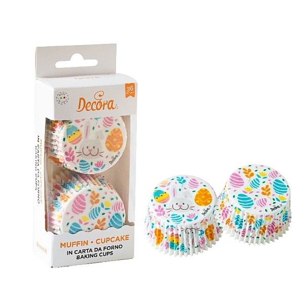 Set 36 forme briose - Oua de Pasti -&oslash; 50 x 32 h mm - Decora