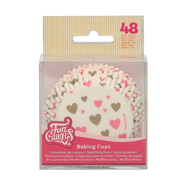 Set 48 buc Forme de copt briose - INIMIOARE - Funcakes