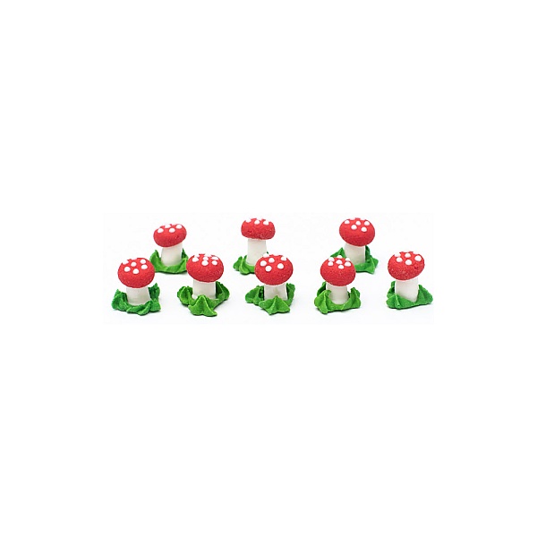  Set decor comestibil - Ciupercute - Anyta Cooking 
