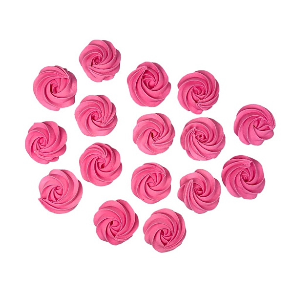   Set decor comestibil - Bezea maxi roz&rdquo; -  Anyta Cooking 