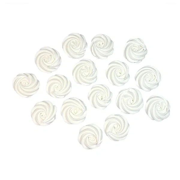 Set decor comestibil - "Bezea Alba" - 16 buc - Anyta Cooking