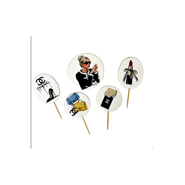  Set decor comestibil - "Marca de fete" - Anyta Cooking 