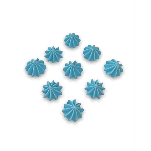   Set decor comestibil - &bdquo;Mini bezele albastre" Anyta Cooking 