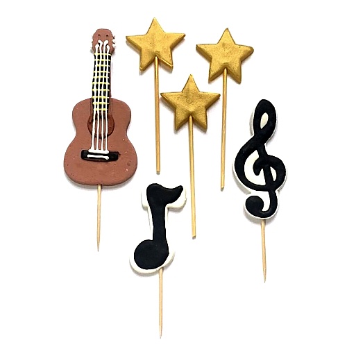  Set decor comestibil -  &bdquo;Set muzical" - Anyta Cooking 