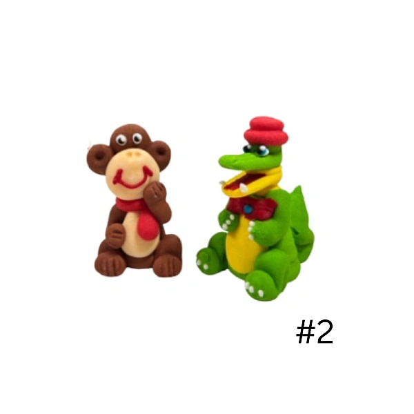 Set  Figurine comestibile - Animale Africane nr2- Anyta Cooking