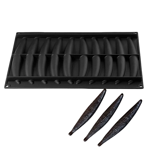 Mulaj din silicon monoportie - Pastaie de Vanilie - Cesil