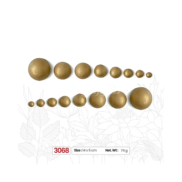 Mulaj din silicon Perle - (M3068) - 14 x5 cm - Anyta Cooking