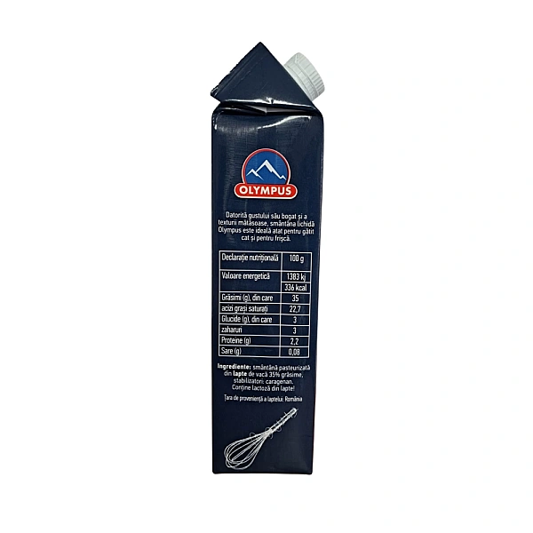 Smantana naturala pentru frisca cu 35% grasime - Olympus